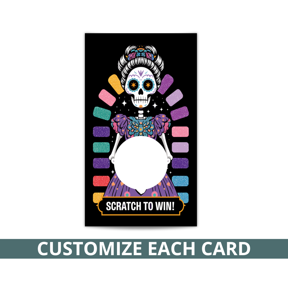 Nail Strips, Scratch-Off Card, Day of the Dead Scratch Card, Nail Polish Strip Scratch Card, Day of the Dead, Nail Polish Strips, Scratch Card, Dia de los Muertos, Nail Art, Sugar Skull Nails, Mexican Tradition, Nail Stickers, Colorful Nails, Holiday Nail Design, Celebration Scratch Card, Nail Giveaway, Festive Nails, Floral Patterns, Calavera Art, Custom Nails, Day of the Dead Decor, Nail Wraps, Beauty Rewards, Skull Design, DIY Manicure, Nail Contest, Limited Edition, Beauty Game, Nail Surprise