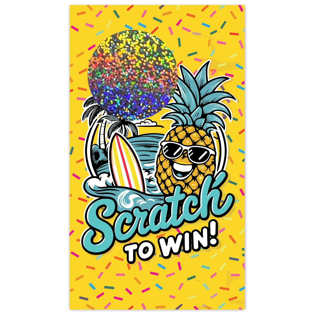 summer, pineapple, scratch off, tropical, summer fun, beach party, summer vibes, fruit, tropical paradise, scratch to win, summer giveaway, pineapple party, summer prize, tropical scratcher, juicy rewards, beach vibes, summer promotion, tropical fun, scratch and win, summer contest, tropical giveaway, summer event, pineapple rewards, summer scratcher, island vibes, beachy fun, summer celebration, tropical rewards, sunny scratch off, SUMMER SCRATCH OFF CARDS, SUMMER SCRATCH CARDS
