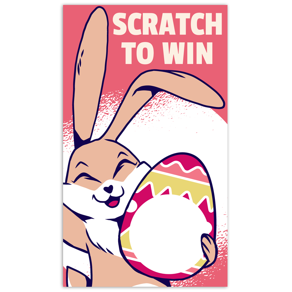 Easter Scratch Off Card