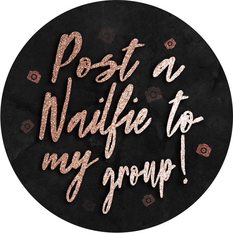 Post a Nailfie to my Group Sticker