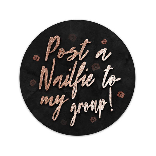 Color Street Nail Stylist Post a Nailfie to my Group Sticker