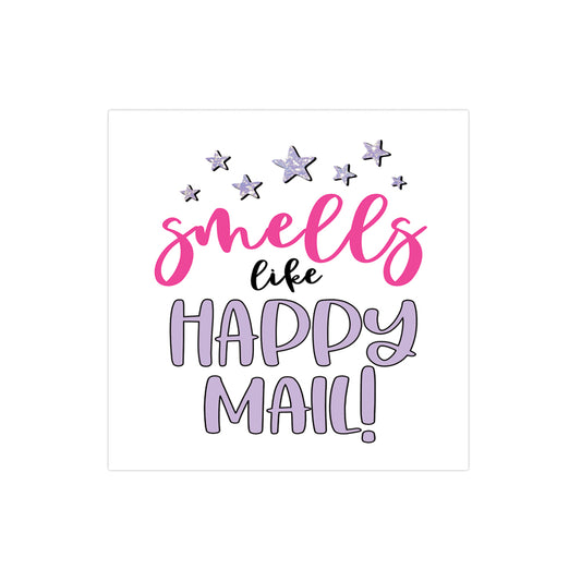 Smells like happy mail scentsy wax bar sticker