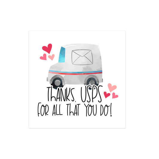 Thanks USPS for all that you do sticker