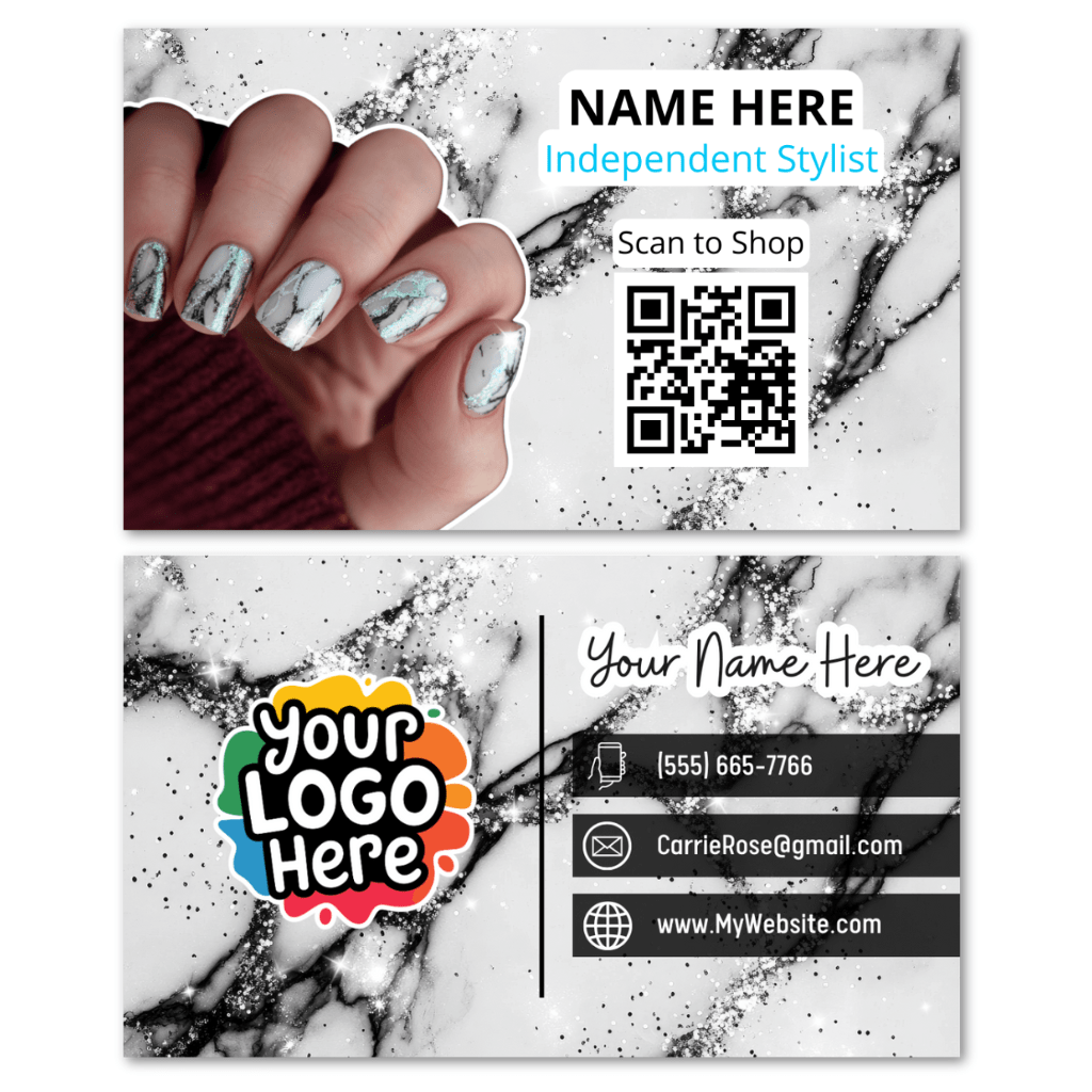 custom marble business cards for nail stylists, personalized marble nail tech cards, white black and silver nail technician business cards, luxury marble nail salon cards, elegant marble business cards for nail stylists, marble nail artist branding cards, chic marble nail tech cards, modern marble nail stylist cards, stylish marble nail salon cards, trendy marble business cards for nail stylists, premium marble nail tech cards, marble manicure business cards, custom pedicure business cards in marble, artist