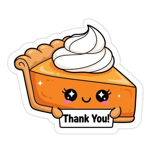 cute pumpkin pie sticker, fall pumpkin pie sticker, autumn pumpkin pie sticker, pumpkin pie thank you sticker, thanksgiving pie sticker, cozy fall pie sticker, cute pie sticker, kawaii pumpkin pie sticker, fall dessert sticker, autumn dessert sticker, thanksgiving dessert sticker, pumpkin pie slice sticker, cute fall thank you sticker, autumn thank you sticker, fall packaging sticker, thanksgiving thank you sticker, pumpkin pie happy mail sticker, thanksgiving happy mail sticker, fall bakery sticker, autumn