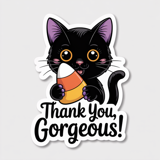 cute halloween cat sticker, halloween candy corn sticker, candy corn cat sticker, halloween thank you sticker, halloween gorgeous sticker, halloween aesthetic sticker, spooky cute cat sticker, kawaii halloween cat sticker, cat halloween sticker, halloween vinyl sticker, halloween laptop sticker, halloween water bottle sticker, halloween planner sticker, halloween notebook sticker, halloween cat gift, candy corn halloween gift, cat candy corn sticker, cat thank you sticker, halloween cat art, spooky cat stic