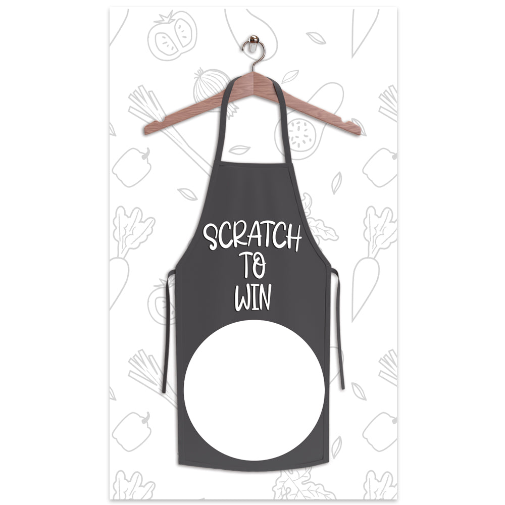 Cooking and Food Apron Scratch Off Card