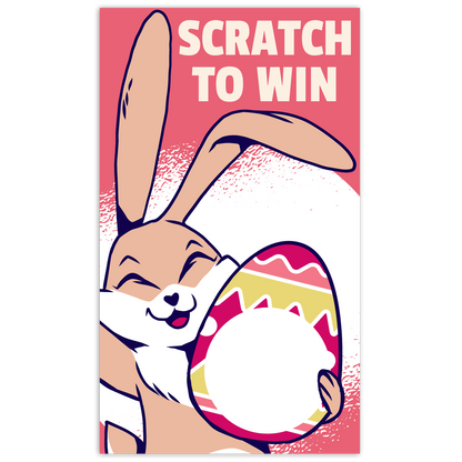Easter Scratch Off Card