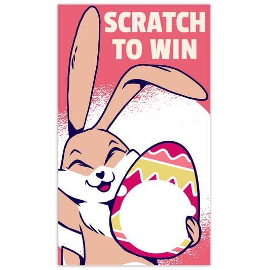 Easter Scratch Off Card