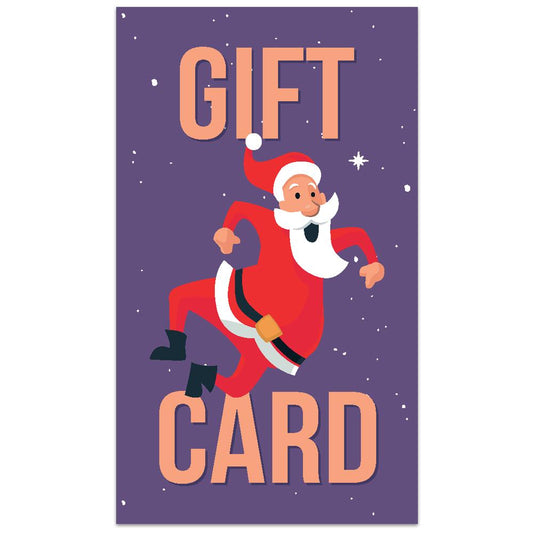 Santa Gift Card can be personalized and customized