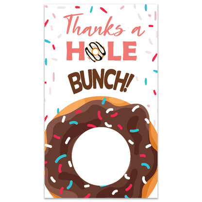 Thanks a Hole Bunch Donut Scratch Card